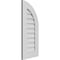 Ekena Millwork Quarter Round Top Right Surface Mount PVC Gable Vent w/ 3-1/2"W x 1"P Standard Frame, 14"W x 32"H GVPQR14X3201SN - alternate 2